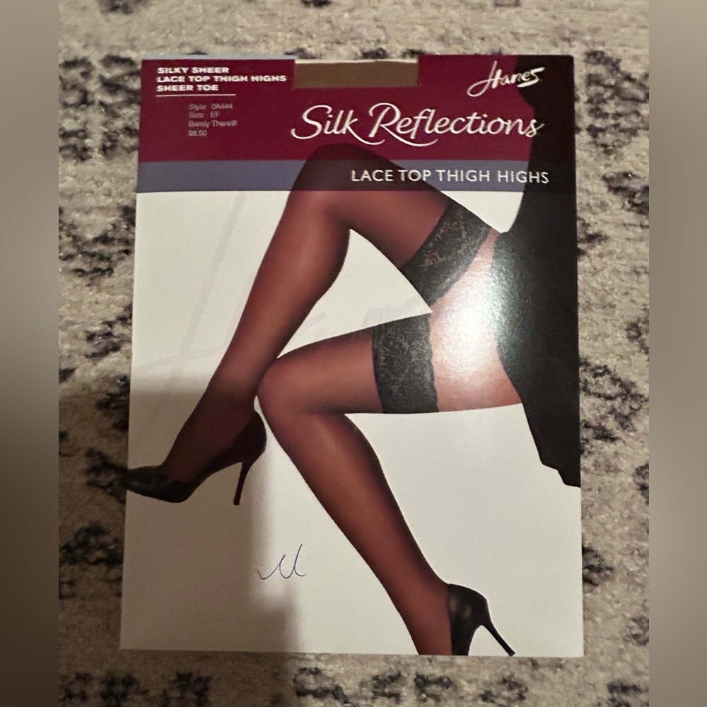 Hanes lace tights
